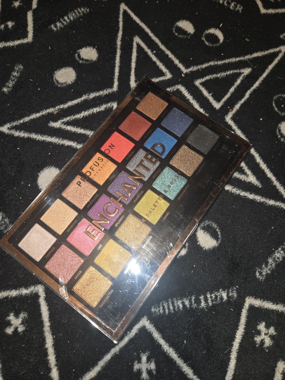 Profusion Cosmetics Enchanted Eyeshadow Palette - Multi-Colored